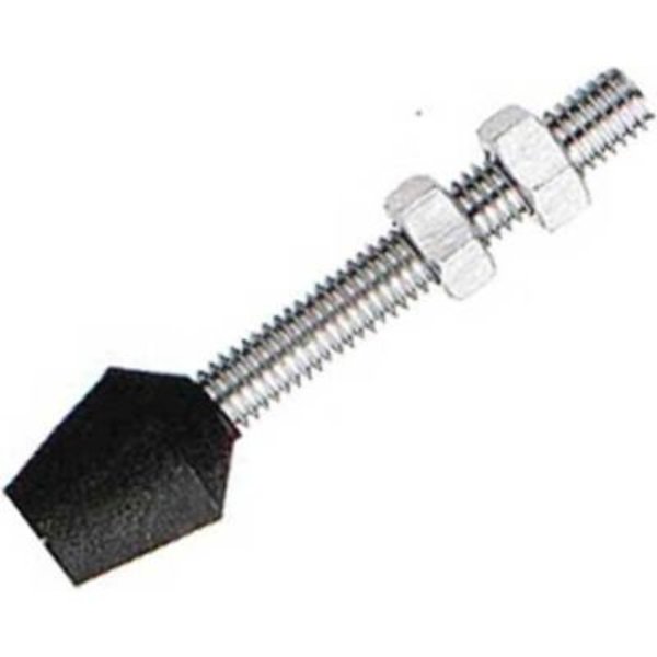 J.W. Winco J.W. Winco, GN708.1 Clamping Toggle Screw Assembly, , Flat Tip, Stainless Steel 708.1-M5-45-A-NI